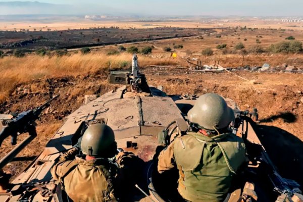 Israel refuerza su presencia con cientos de soldados en los Altos de Golán, cerca de la frontera siria