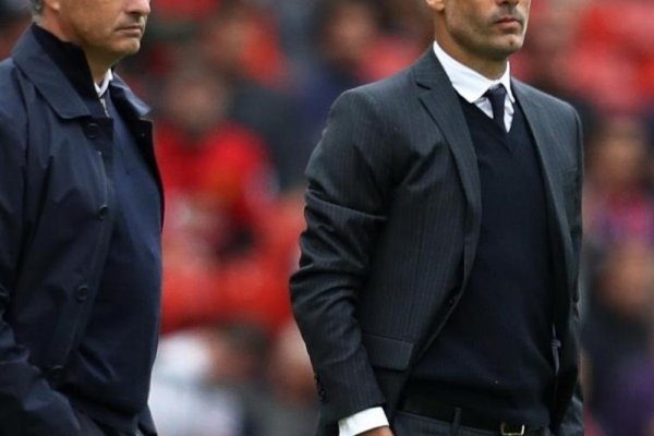 Guardiola sacó chapa en Manchester City y chicaneó a Mourinho: 