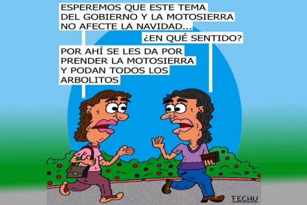 ¡Con los arbolitos no!
