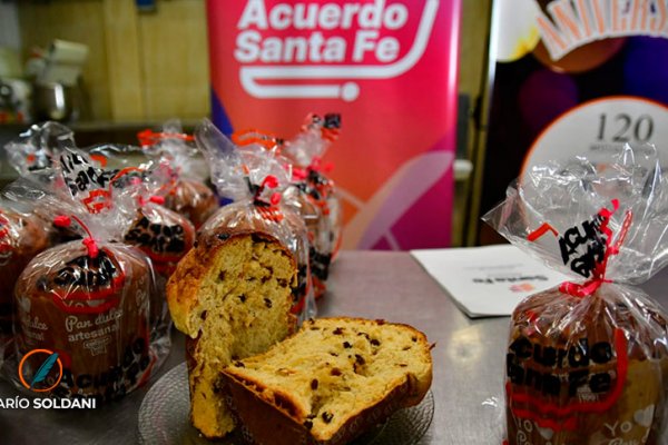 Acuerdo Santa Fe: las panaderías ofrecerán un pan dulce con frutas a 3.500 pesos