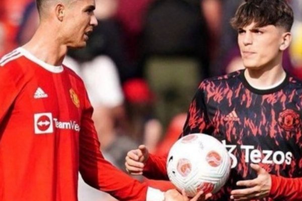Garnacho, sin filtro sobre Cristiano Ronaldo: 