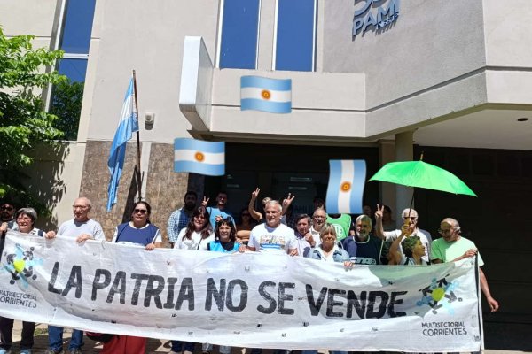 PAMI Corrientes: sindicatos, jubilados y organizaciones rechazaron despidos y recorte de medicamentos