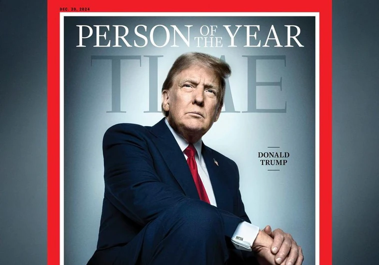 La revista TIME nombra a Donald Trump persona del año por segunda vez en una década