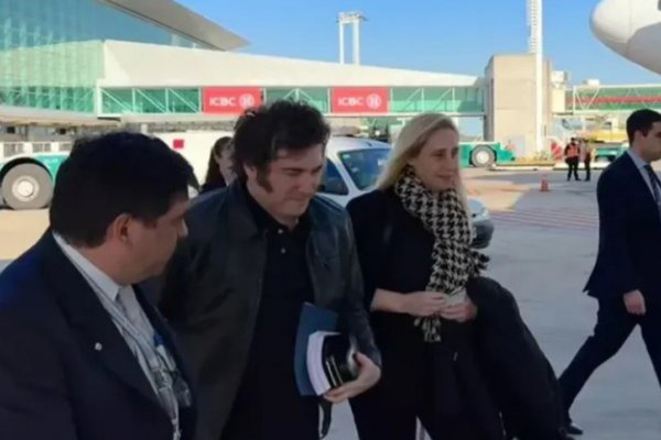 Milei vuelve al país en plena tensión con Villarruel por la expulsión de Kueider