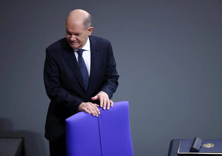 Olaf Scholz pierde la moción de confianza en el Parlamento alemán