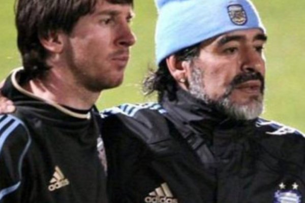 Di María no dudó al elegir entre Messi y Maradona: 