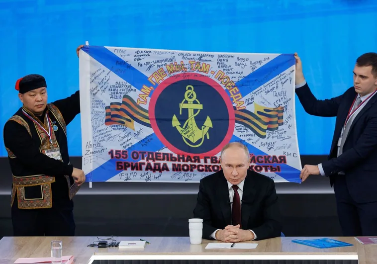 Putin, en su entrevista anual: «Prácticamente, todos los países de la OTAN están luchando contra Rusia»