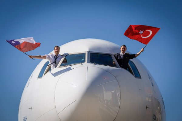 Turkish Airlines inicia sus vuelos a Santiago de Chile