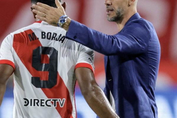 Borja, sin filtro sobre el paso de Demichelis en River: 