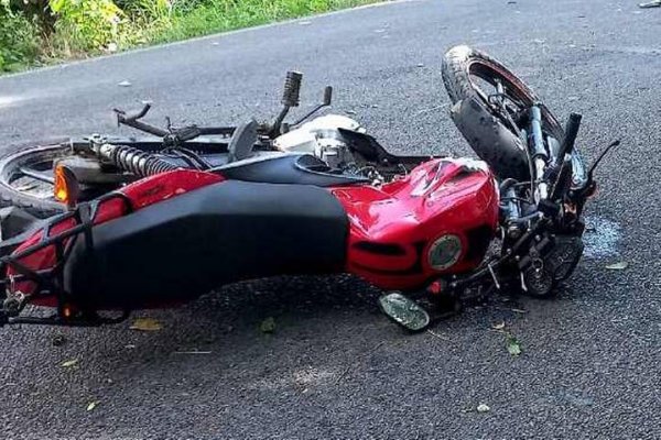 Corrientes: terminó inconsciente tras choque de motos