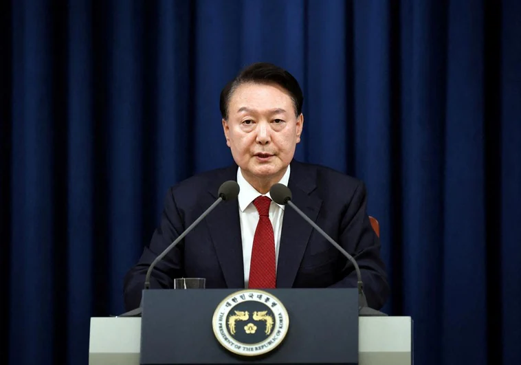 El expresidente surcoreano Yoon Suk-yeol, pendiente de arresto por negarse a ser interrogado
