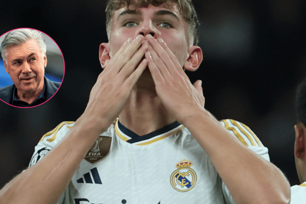 El gran elogio de Ancelotti para Nico Paz: 