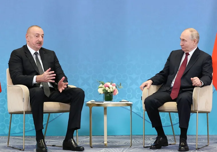 Azerbaiyán pide a Putin que indemnice al Estado y a las víctimas del avión siniestrado