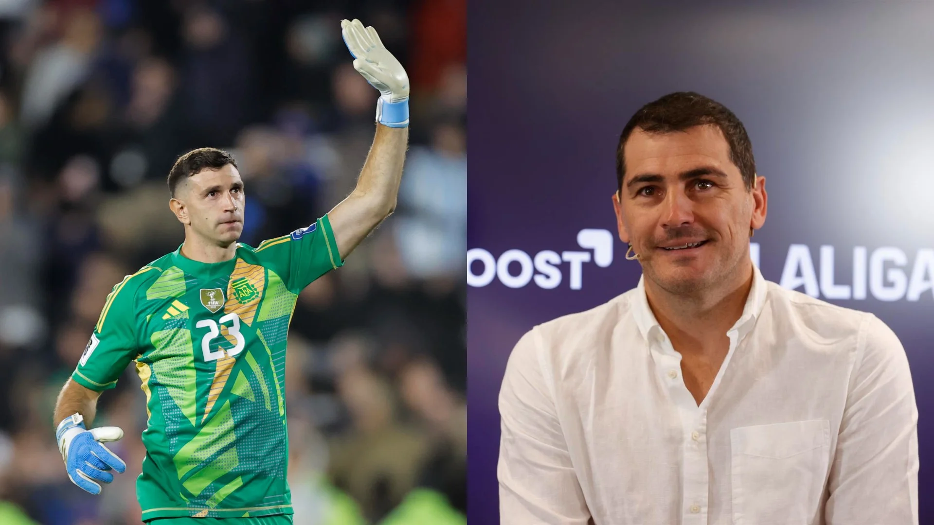 Casillas, sin vueltas sobre Dibu Martínez en la Selección Argentina