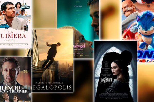 Arranque del 2025 a puro cine: seis estrenos llegan a las salas rosarinas