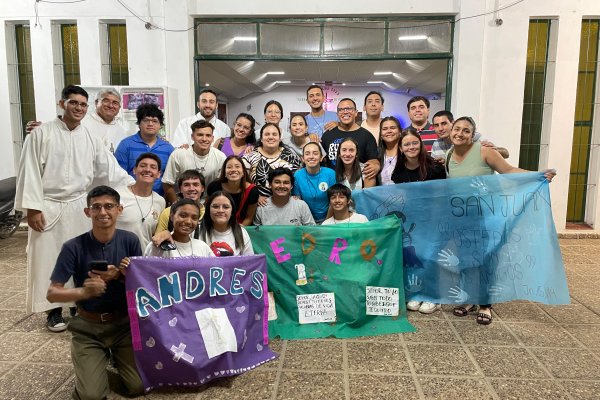 Jóvenes de la Parroquia Itati culminaron la misión en paraje Soledad