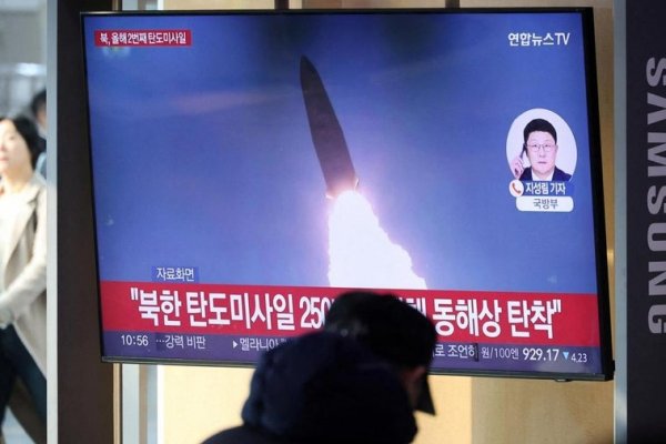 Corea del Norte dispara por segunda vez misiles balísticos de corto alcance hacia el mar de Japón