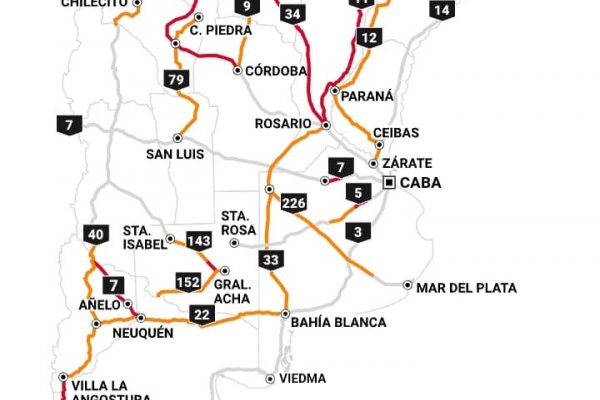 Califican como “un desastre” la ruta del Mercosur que atraviesa Corrientes y ahora será privatizada