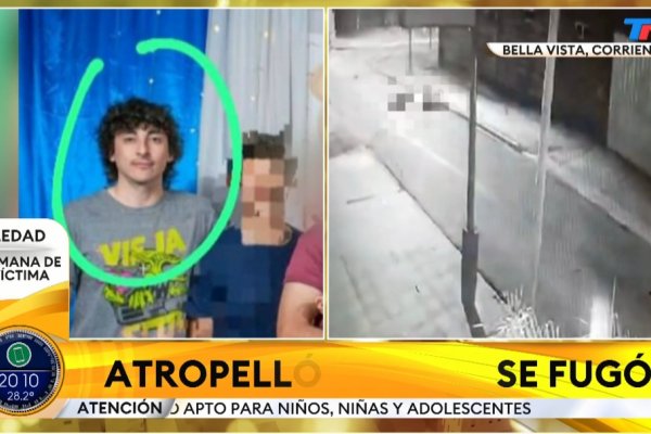 OTRA TRAGEDIA!  Atropelló velozmente a dos jóvenes y se fugó, uno murió
