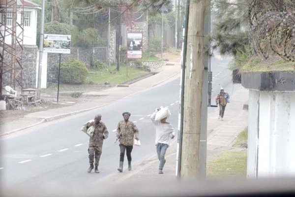 Los rebeldes entran en el centro de Goma, en el Congo, tras reivindicar la captura de la ciudad