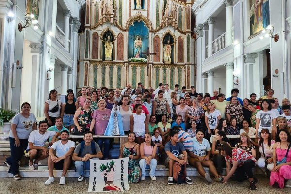 Parroquias Itatí y San Pantaleón: Comenzaron el Año Pastoral con una peregrinación de la esperanza