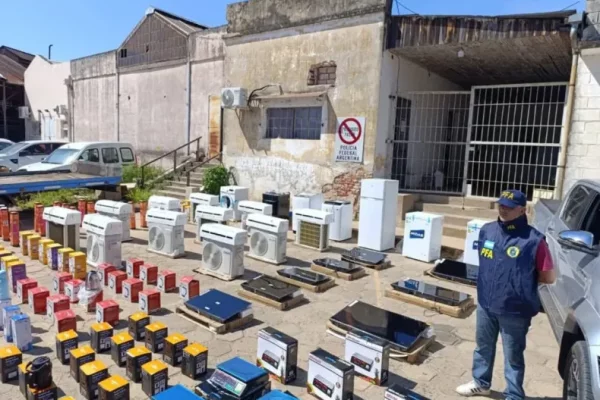 Policía Federal secuestró artículos de contrabando en Corrientes