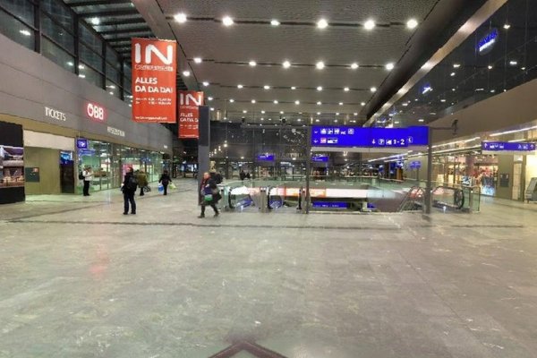 Evacuan la estación central de Viena por una «amenaza» no especificada