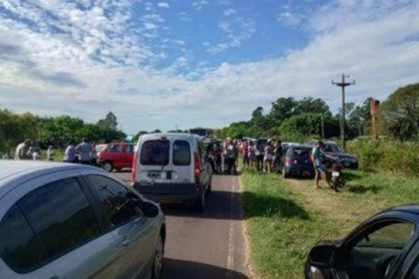 Dramáticos relatos en un piquete para reclamar por el cese de cortes de luz en el interior correntino