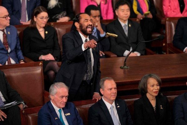 Quién es Al Green, el diputado expulsado del Capitolio durante el discurso de Trump