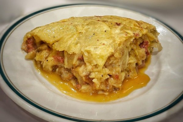 9 de Marzo día internacional de la tortilla de papa. Como en España, pero en Buenos Aires.