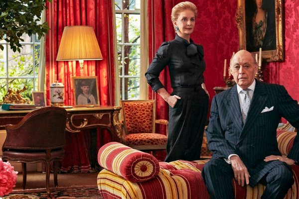 Muere Reinaldo Herrera, marido de Carolina Herrera: 
