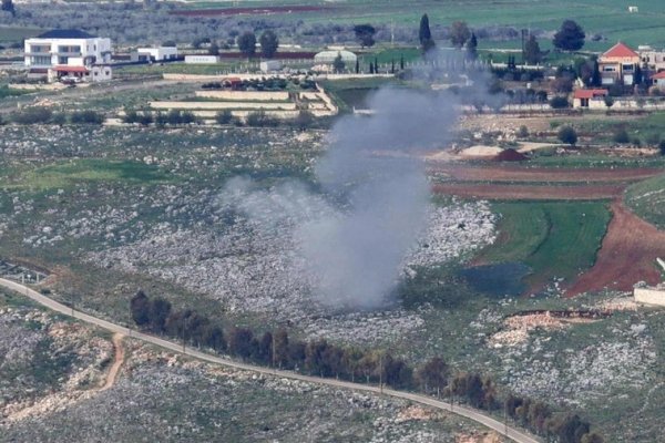 Israel ataca el sur de Líbano tras interceptar el primer ataque transfronterizo desde diciembre