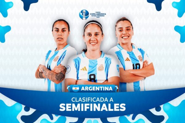 Argentina, con la correntina “Becha” Núñez, es semifinalista de la Copa América de Futsal