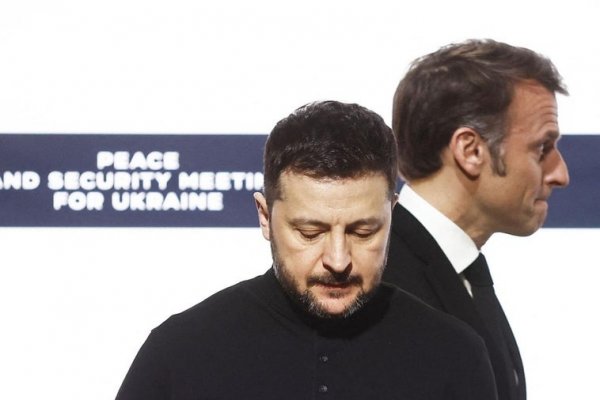 Zelenski reclama a los líderes europeos reunidos en París «un contingente militar que ayude a Ucrania»