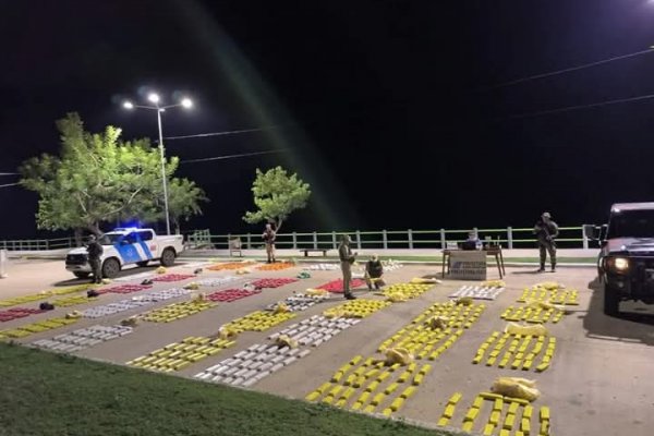 IMPRESIONANTE! Itatí como puerto de descarga de marihuana en Corrientes