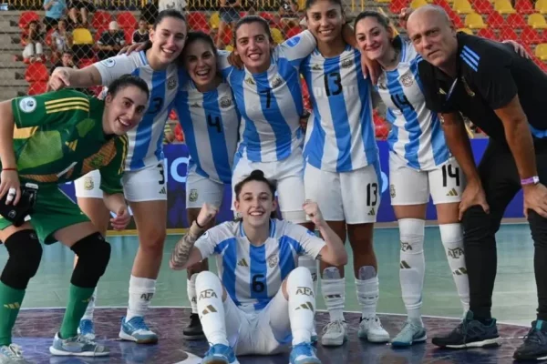 GRANDE CHICAS! La Selección argentina de futsal femenino se clasificó a la final de la Copa América