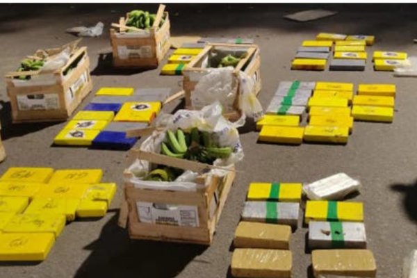 UN BANANA! Descubren en Santiago del Estero gran cantidad de cocaína en un camión de Corrientes