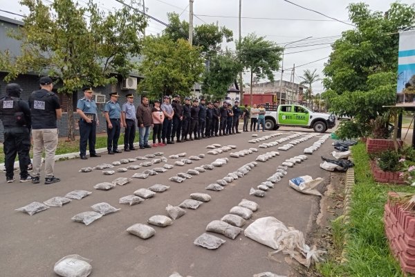 POR TODOS LADOS! Ahora Incautan un cargamento de drogas en Caá Catí Corrientes