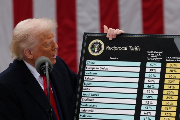 Trump impone un arancel mínimo del 10% a todo el mundo y del 20% a la UE