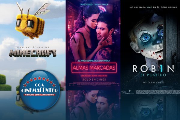 Con abril llegan tres estrenos para renovar la cartelera de Cinemacenter