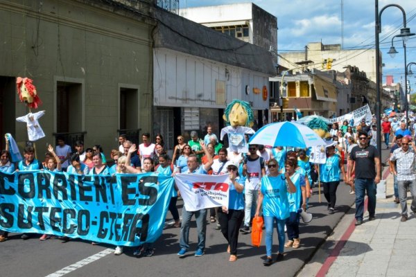PARO! Docentes de Corrientes adhieren al 10 de abril