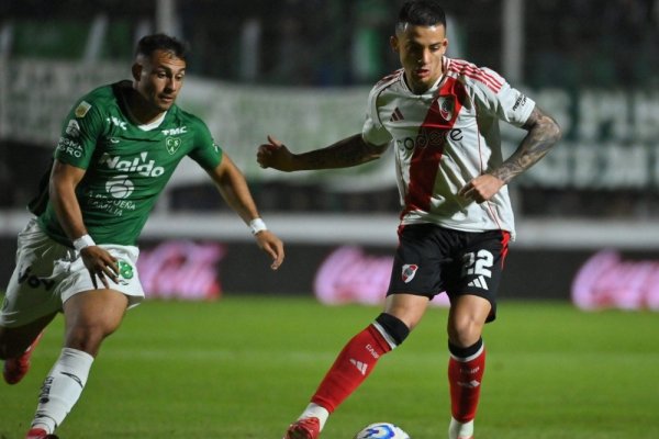 River no pudo contra Sarmiento de Junín e igualó 1-1