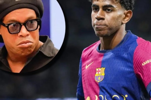 Ronaldinho advirtió a Lamine Yamal en Barcelona: 