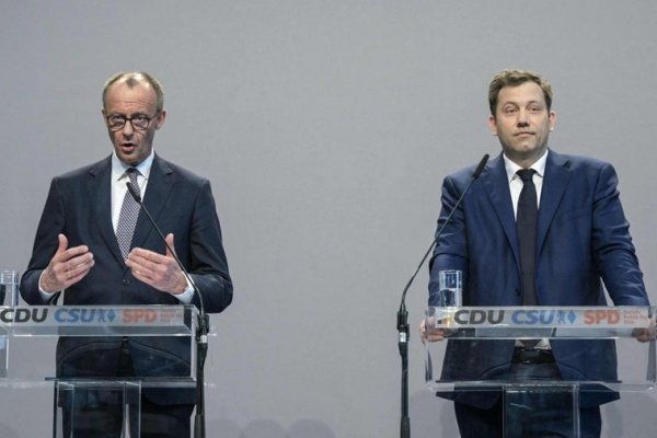 La coalición de Merz y el SPD anuncia deportaciones, más gasto en defensa y mili voluntaria: «Estamos aquí para protegeros»