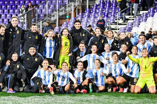 Argentina femenino le ganó 1-0 a Canadá en un duelo histórico