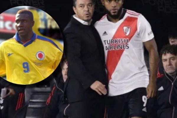 El Tren Valencia culpó a Gallardo por el momento de Borja en River: 