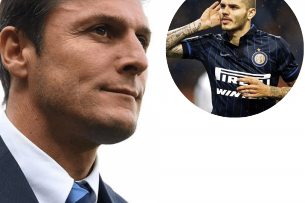 Zanetti, terminante con Mauro Icardi por su salida del Inter