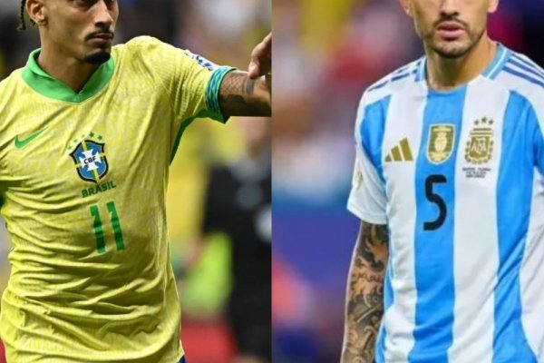 Parede volvió a responderle a Raphinha en Brasil: 