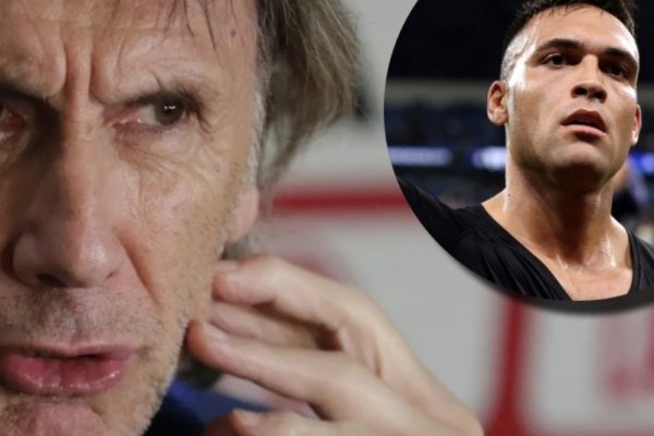 En la previa de Chile vs. Argentina, Gareca se rindió con Lautaro Martínez