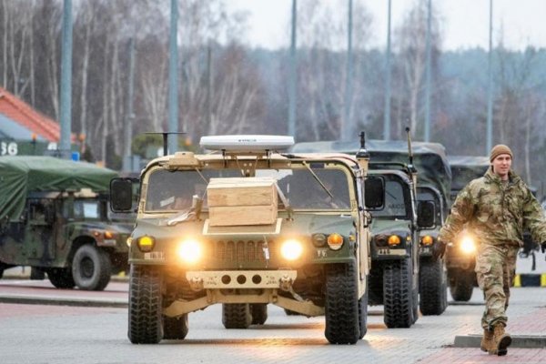 El aeropuerto polaco de Jasionka, primer repliegue de las tropas de EE.UU. en Europa